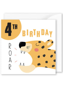 “4th Birthday” Cheetah