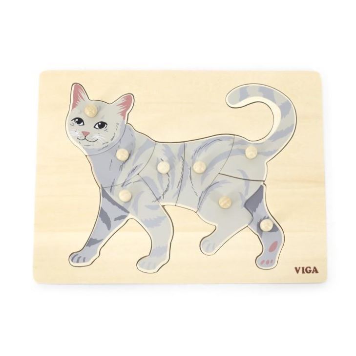 Montessori Puzzle - Cat