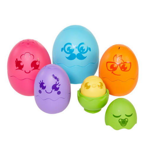 Hide and Squeak Nesting Eggs