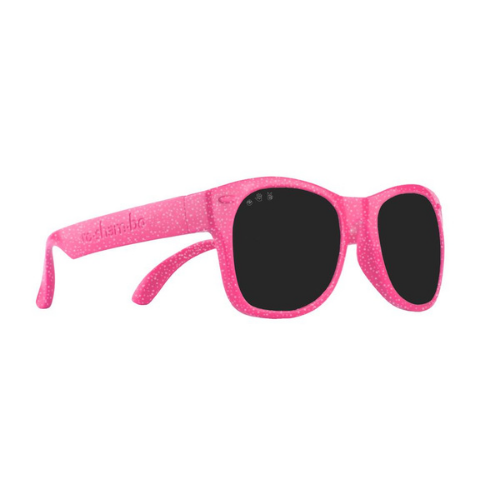 Roshambo Junior Sunglasses - Kelly Kapowski Pink (Glitter)
