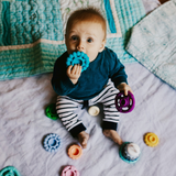 Rainbow Stacker and Teether Toy - Bright