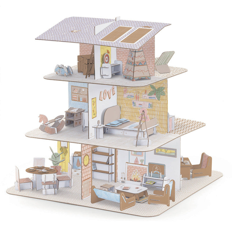 Djeco Cut Out Doll House