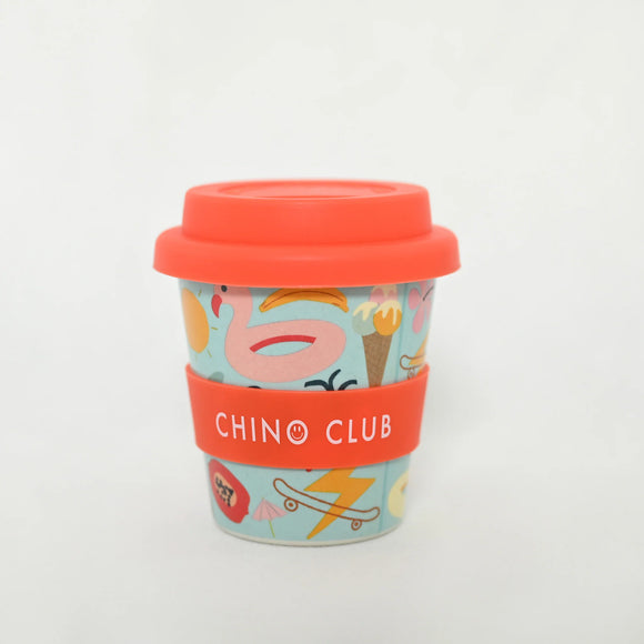 Reusable Bamboo Cup - Summer Vibes