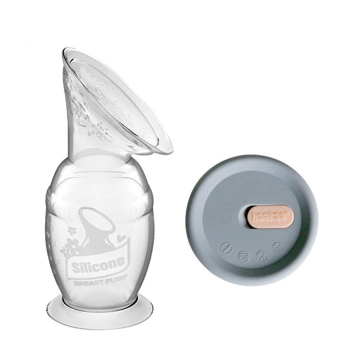 Haakaa Breast Pump with Suction Base &amp; Silicone Cap
