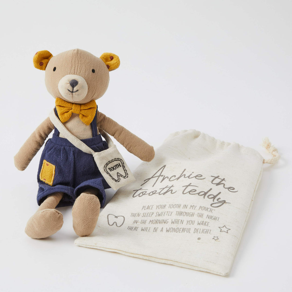 Jiggle and Giggle Archie the Tooth Teddy