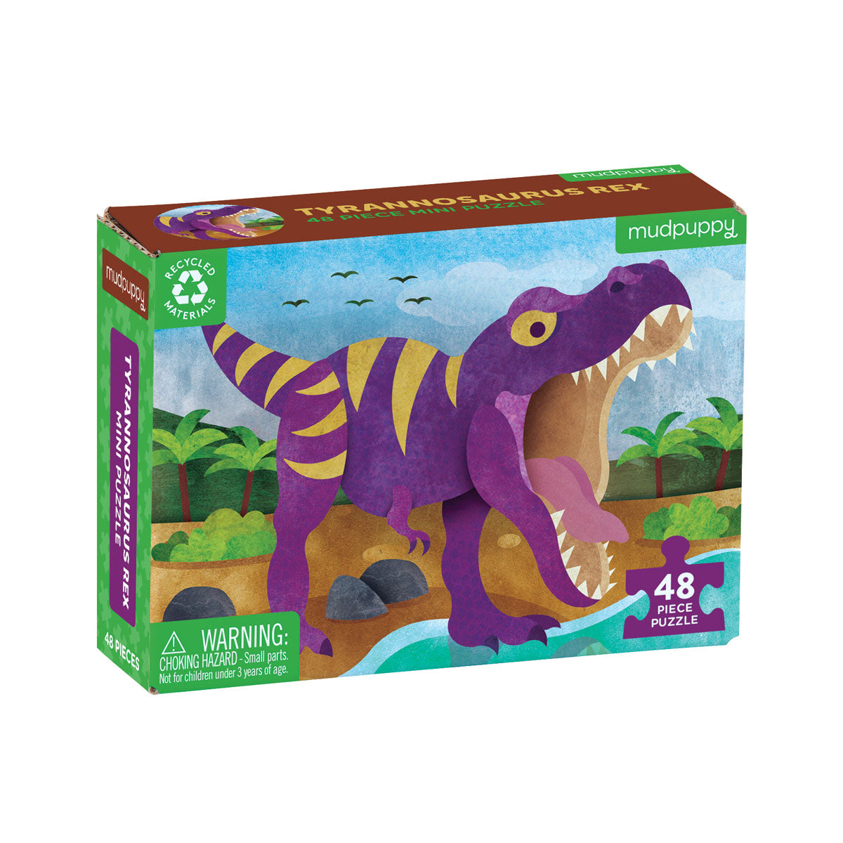 Mudpuppy Mini Puzzle - Tyrannosaurus Rex