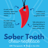 ARK's Saber Tooth Chew Necklace