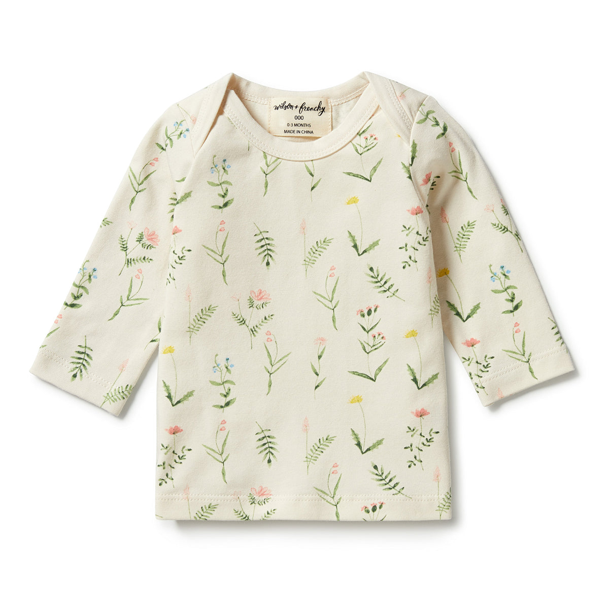 Wilson and Frenchy Organic Envelope Top - Wild Flower