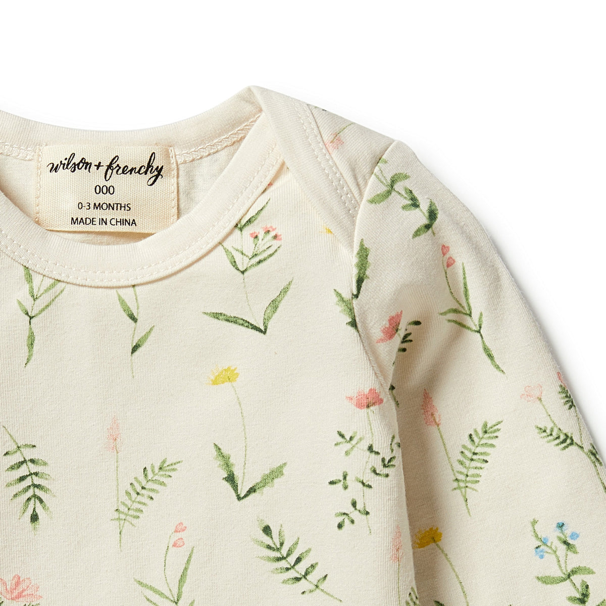 Wilson and Frenchy Organic Envelope Top - Wild Flower