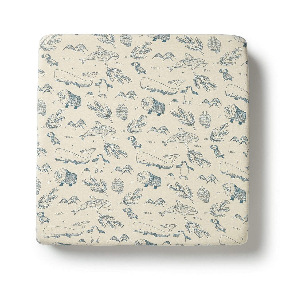 Wilson and Frenchy Organic Cot Sheet - Arctic Blast