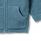 Knitted Zipped Jacket - Arctic Blast
