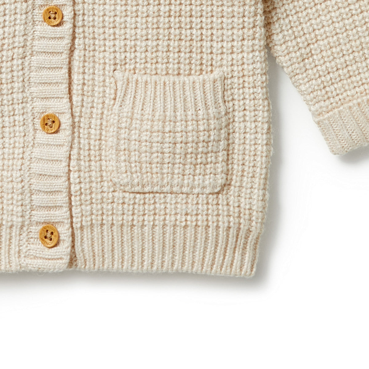 Wilson and Frenchy Knitted Button Jacket - Hello World