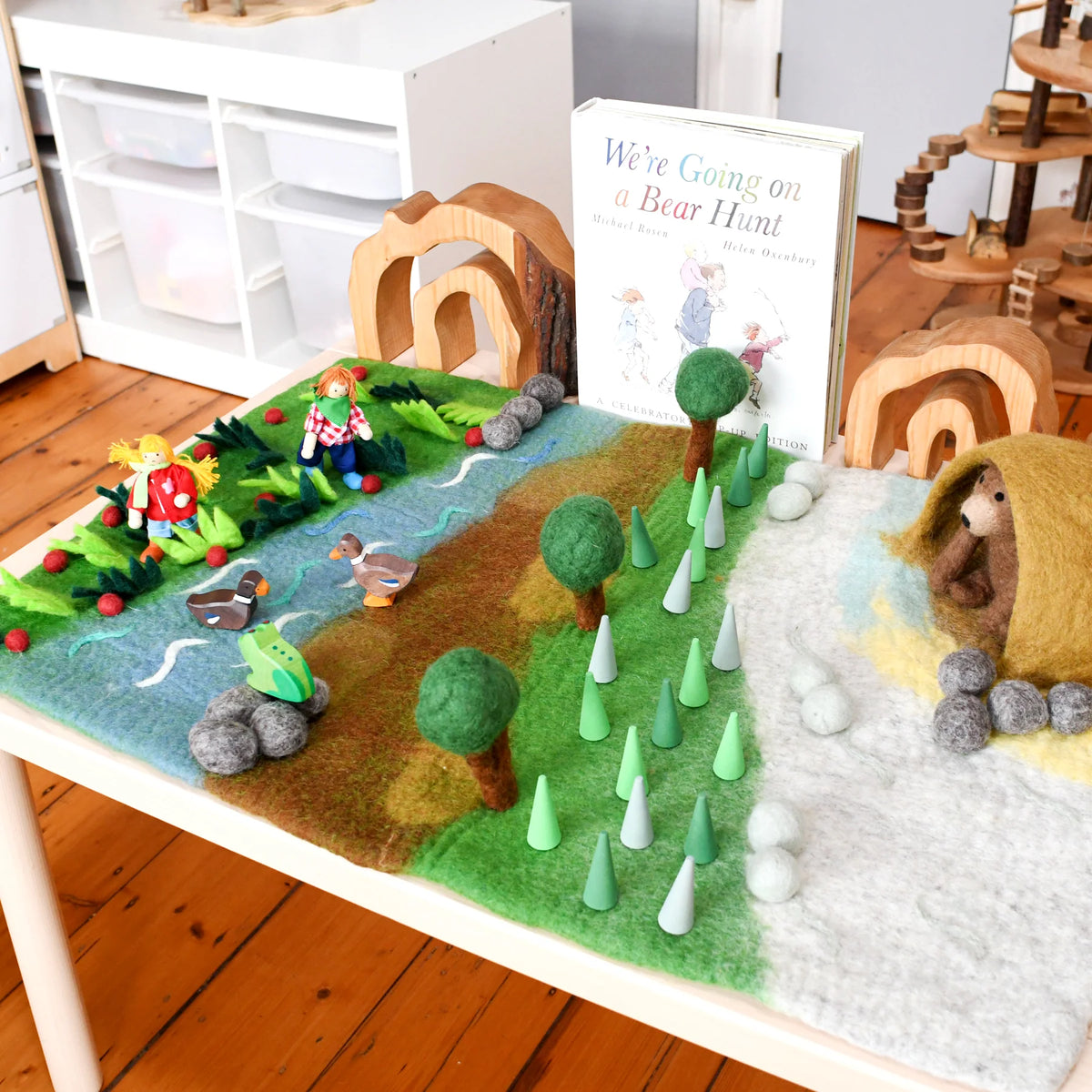 Bear Hunt Play Mat Playscape