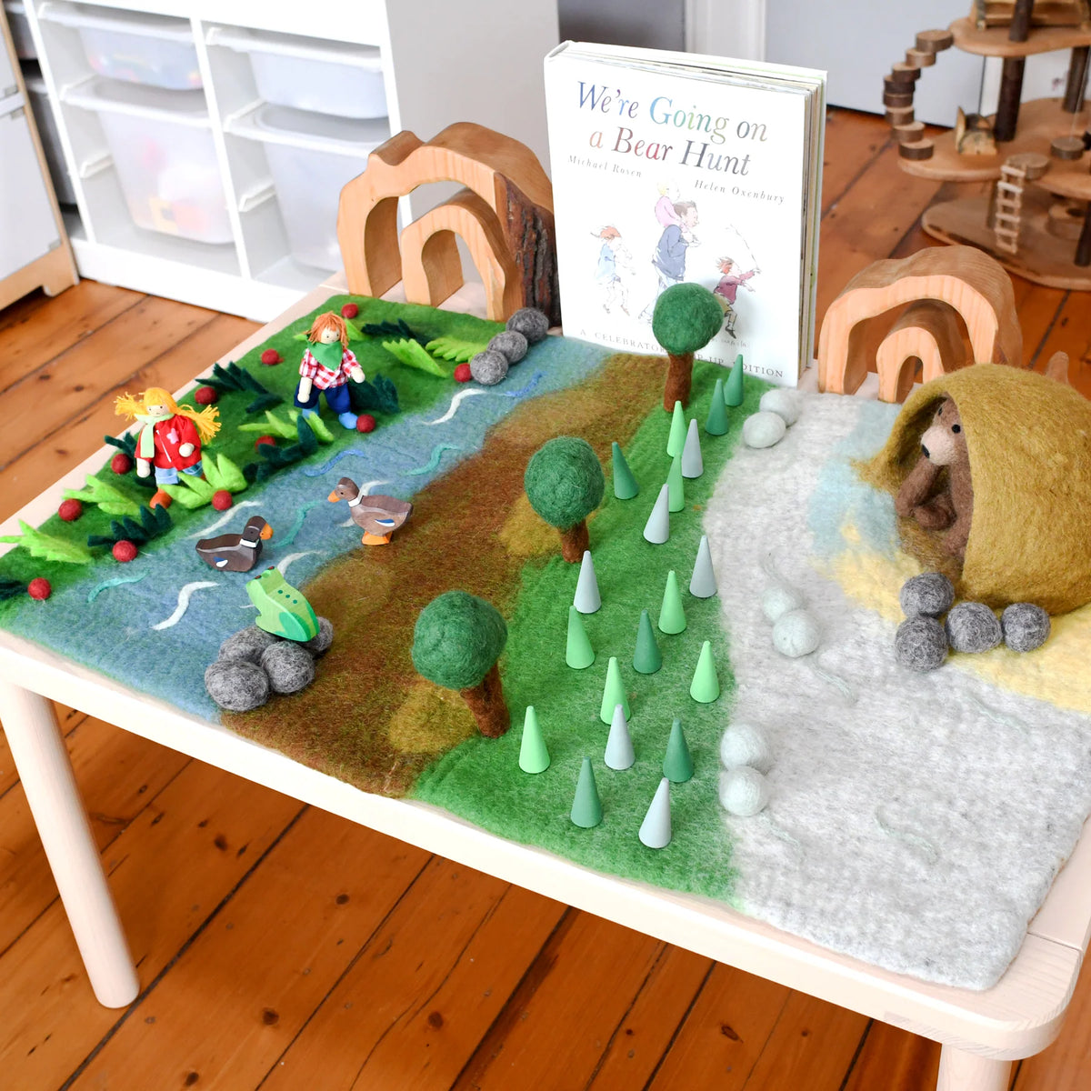 Bear Hunt Play Mat Playscape