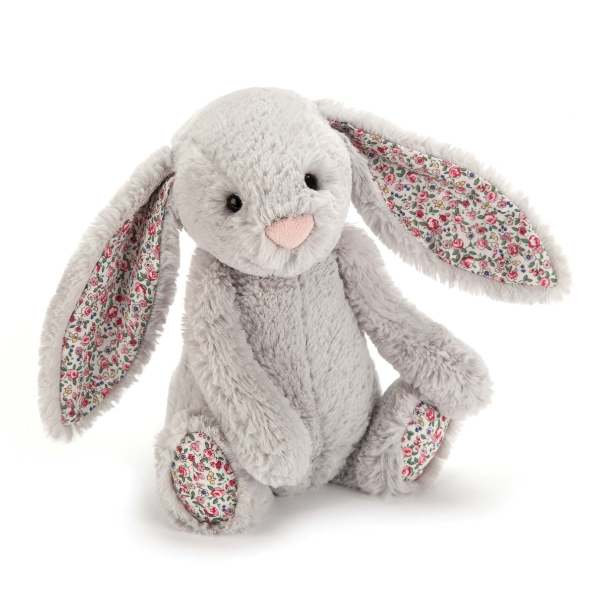 Jellycat Bashful Bunny Silver Blossom - Small