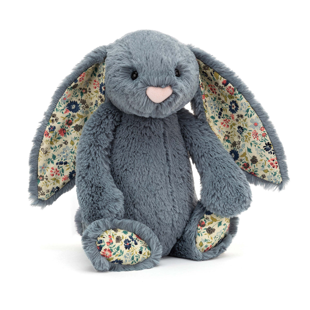 Jellycat Bashful Dusky Blue Blossom Bunny - Medium