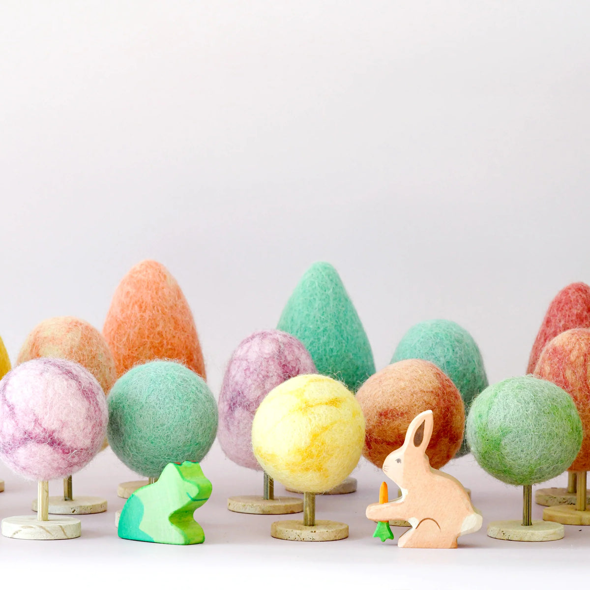 Felt Trees - Set of 3