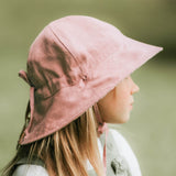 Wanderer Girls Reversible Panelled Bucket Sun Hat - Penelope / Rosa