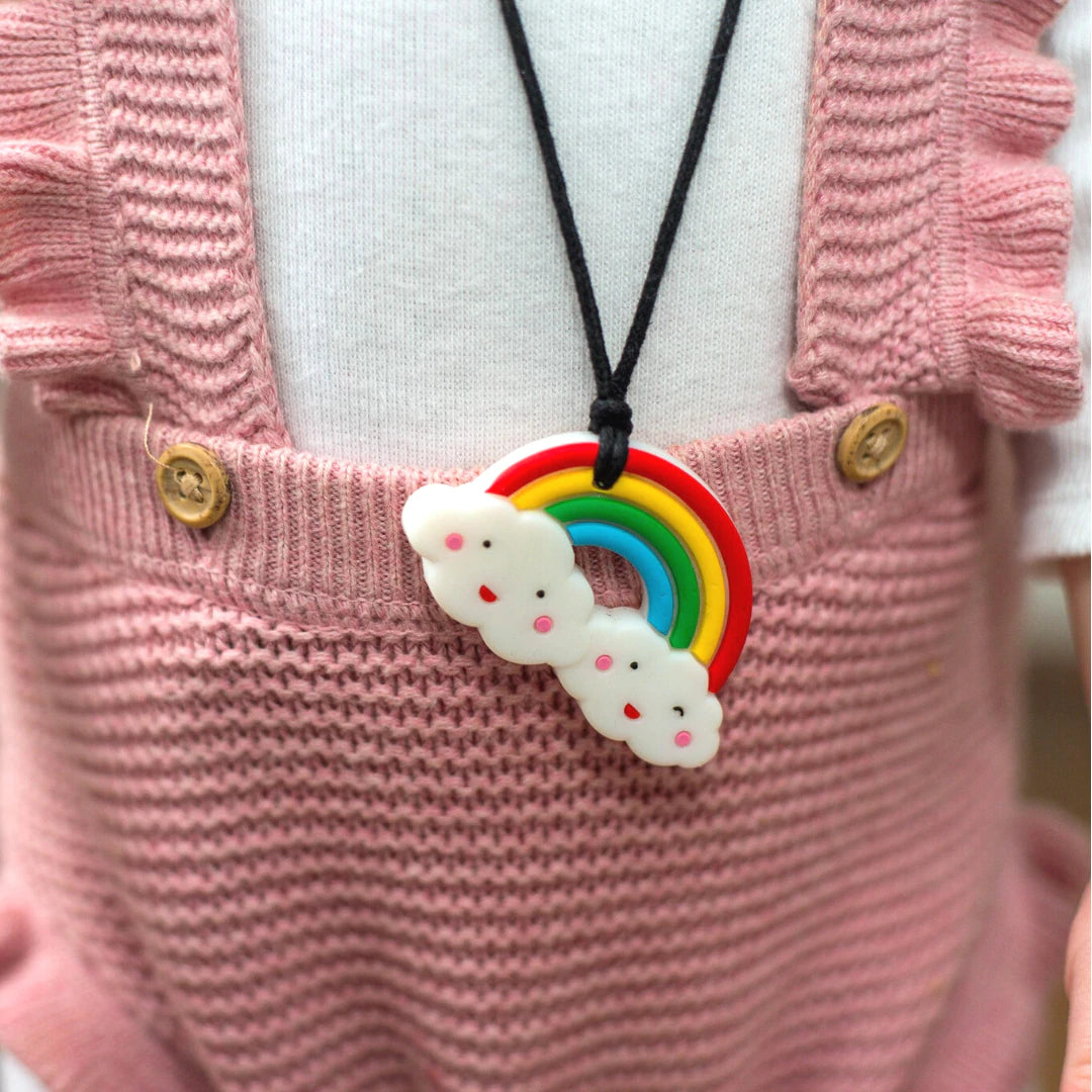 Rainbow Pendant Necklace