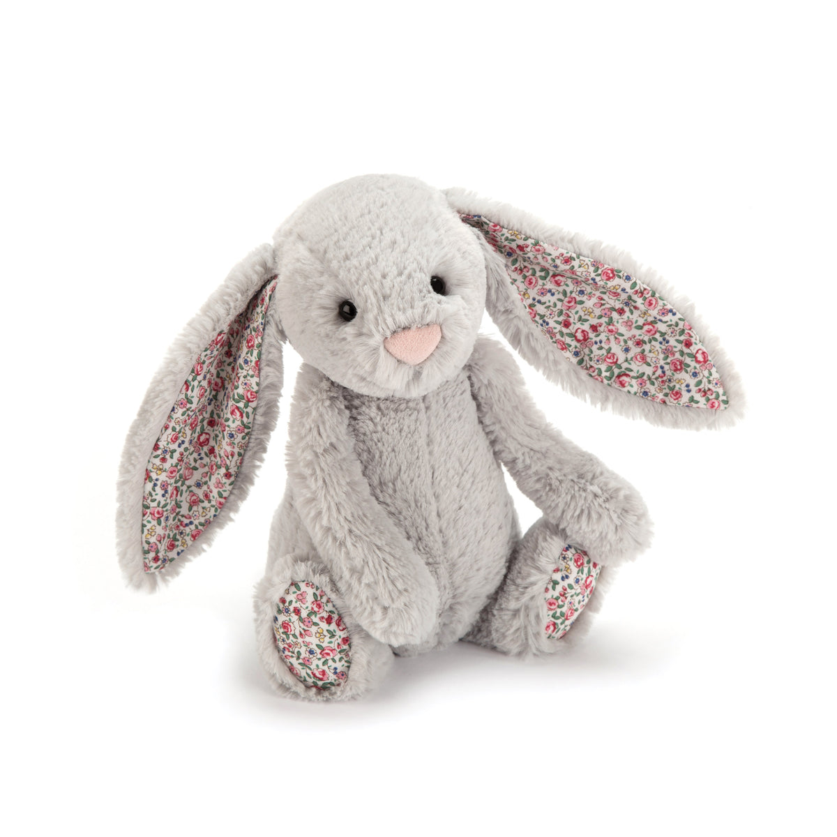 Jellycat Bashful Bunny Silver Blossom - Medium